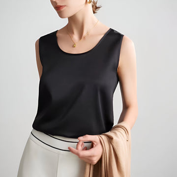 NuaSilk - Real Silk Sleeveless Tank Top