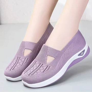 VeloraWalk – Women’s breathable Slip-On Trainers