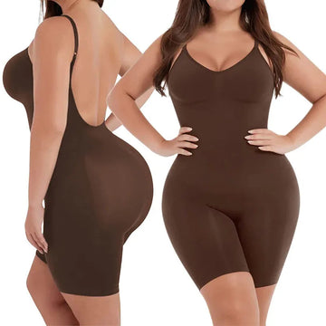 VelviCurva - Seamless Backless Bodysuit Shapewear